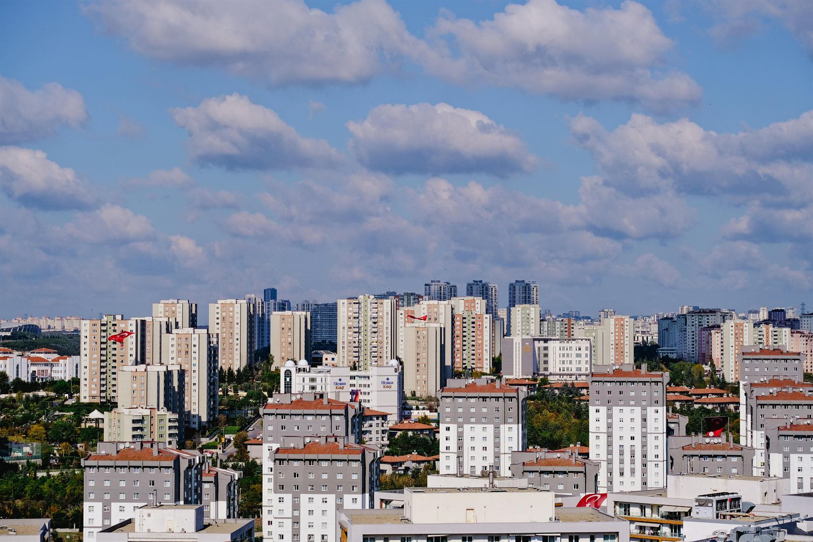 İstanbul'da modern konut yapıları